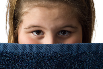 Image showing Girl With Bath Towel