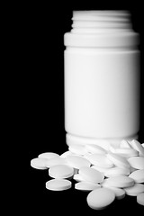 Image showing white pills