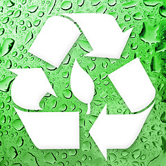 Image showing Going Green Recycling