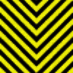 Image showing Seamless Hazard Stripes