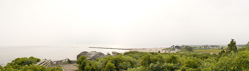 Image showing Connecticut Beach Panorama