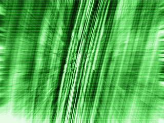 Image showing Matrix 3d Green Zoom Blur