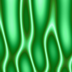 Image showing Abstract Green Flames