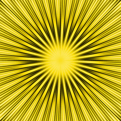 Image showing Yellow SunBurst