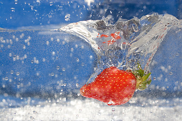 Image showing Strawberry Splash