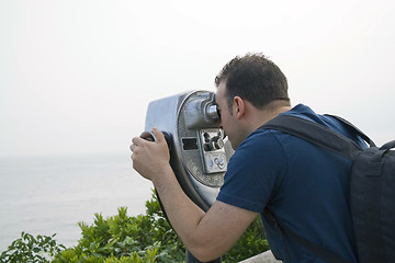 Image showing Coin Operated Binoculars