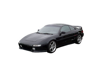 Image showing Black Sportscar