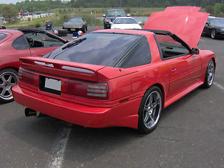 Image showing Red Sports Car