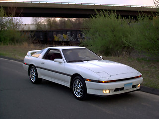 Image showing White Mk3 Toyota Supra