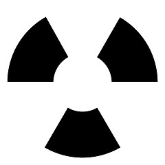 Image showing nuclear symbol