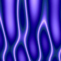 Image showing Abstract Blue Fire / Flames