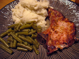 Image showing Pork Chop Dinner
