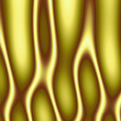 Image showing Gold Abstract Flames