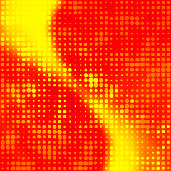 Image showing Abstact Halftone Dots