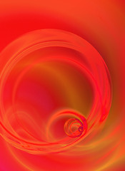 Image showing Abstract Liquid Swirl