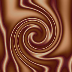 Image showing Creamy Chocolate Swirl