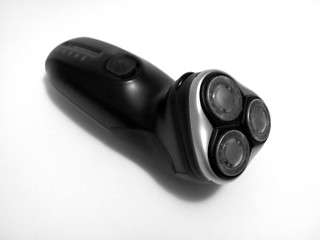 Image showing Electric - Cordless Shaver / Razor b&w