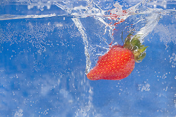Image showing Strawberry Splash