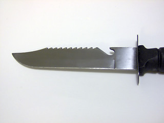 Image showing Large Bowie Knife Blade