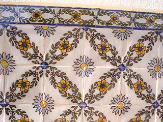 Image showing Tiled Wall