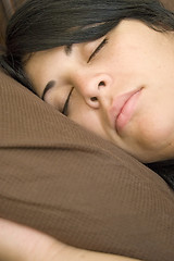 Image showing sleeping girl