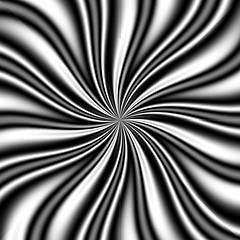 Image showing b&w Swirly Vortex