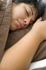 Image showing sleeping girl