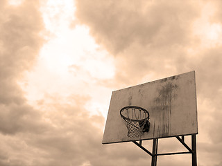 Image showing Basketball Hoop