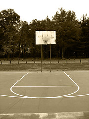 Image showing Basketball Hoop