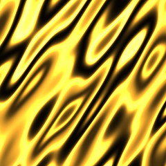 Image showing golden fire