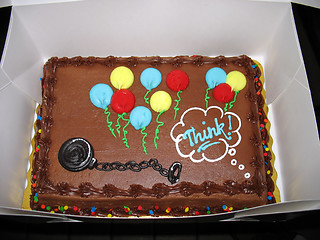 Image showing ball and chain cake