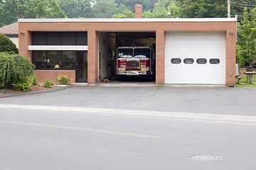 Image showing Small Fire Station