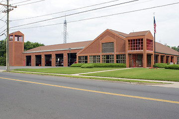 Image showing Modern Fire Station