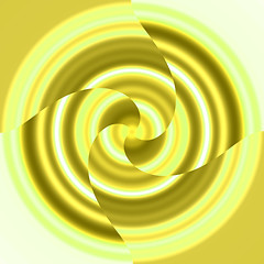 Image showing Spinning Yellow Thing