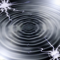 Image showing Electric Ripples