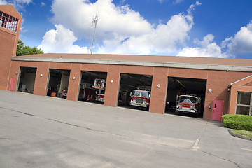 Image showing Modern Fire Station