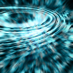 Image showing blue ripples