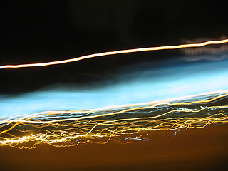 Image showing light trails