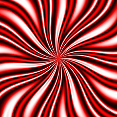 Image showing Red Swirly Vortex