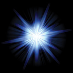 Image showing Solar Star Burst