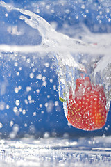 Image showing Strawberry Splash