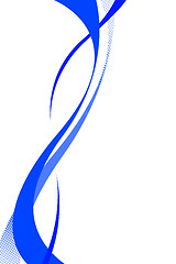 Image showing Flowing Swoosh Curves