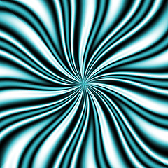 Image showing Blue Swirly Vortex