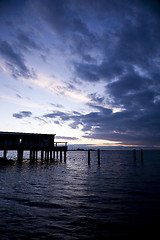 Image showing Beach Sunset