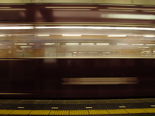 Image showing Speed Train