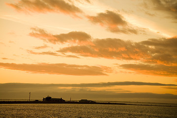 Image showing Beach Sunset