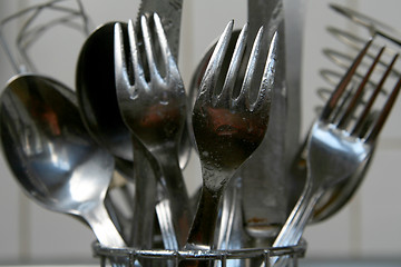 Image showing Cutlery