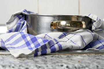 Image showing Dish washing