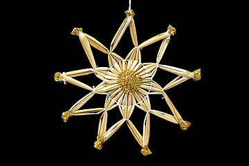 Image showing Straw star