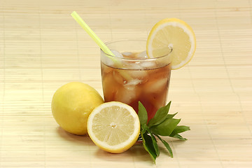 Image showing Lemon ice tea_10